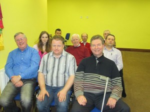 Members of our happy club pictured at the meeting in the Youth Centre.