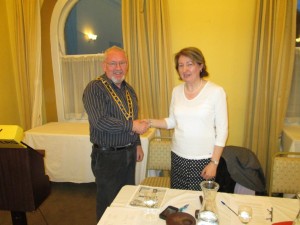      John Sherlock is elected Club President for the year 2015-16 at the Annual General Meeting held in the Grand Hotel, Fermoy, on May 19th 2015.